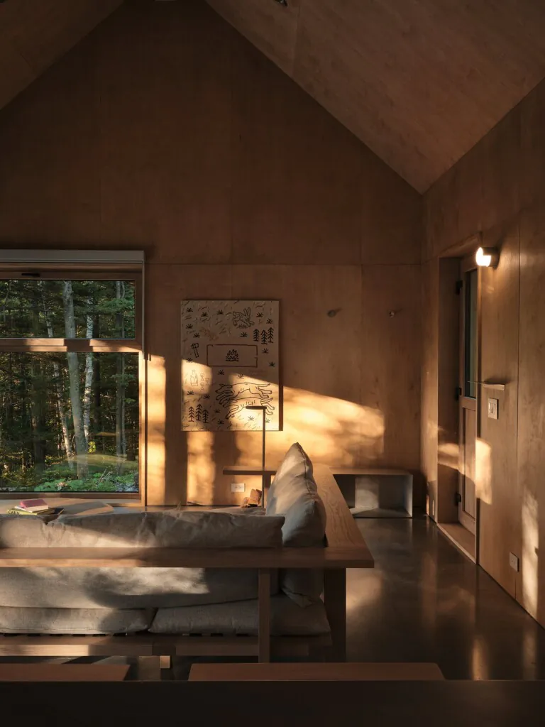 Oak interior of a Base home